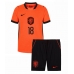 Nizozemsko Donyell Malen #18 Dětské Domácí Dres MS 2026 Krátký Rukáv (+ trenýrky)