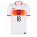 Nizozemsko Donyell Malen #18 Venkovní Dres MS 2026 Krátký Rukáv