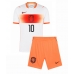 Nizozemsko Memphis Depay #10 Dětské Venkovní Dres MS 2026 Krátký Rukáv (+ trenýrky)