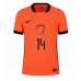 Nizozemsko Tijjani Reijnders #14 Domácí Dres MS 2026 Krátký Rukáv