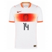 Nizozemsko Tijjani Reijnders #14 Venkovní Dres MS 2026 Krátký Rukáv