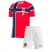 Norsko Alexander Sorloth #7 Dětské Domácí Dres MS 2026 Krátký Rukáv (+ trenýrky)