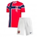 Norsko Erling Haaland #9 Dětské Domácí Dres MS 2026 Krátký Rukáv (+ trenýrky)