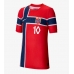 Norsko Martin Odegaard #10 Dámské Domácí Dres MS 2026 Krátký Rukáv