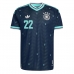 Německo David Raum #22 Venkovní Dres MS 2026 Krátký Rukáv