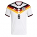 Německo Joshua Kimmich #6 Domácí Dres MS 2026 Krátký Rukáv