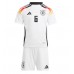 Německo Joshua Kimmich #6 Dětské Domácí Dres ME 2024 Krátký Rukáv (+ trenýrky)