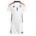 Německo Kai Havertz #7 Dětské Domácí Dres ME 2024 Krátký Rukáv (+ trenýrky)