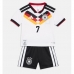 Německo Kai Havertz #7 Dětské Domácí Dres MS 2026 Krátký Rukáv (+ trenýrky)