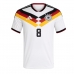 Německo Leon Goretzka #8 Domácí Dres MS 2026 Krátký Rukáv