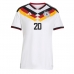 Německo Serge Gnabry #20 Dámské Domácí Dres MS 2026 Krátký Rukáv