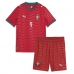 Portugalsko Goncalo Ramos #9 Dětské Domácí Dres MS 2026 Krátký Rukáv (+ trenýrky)