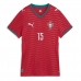 Portugalsko Joao Neves #15 Dámské Domácí Dres MS 2026 Krátký Rukáv