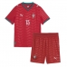Portugalsko Joao Neves #15 Dětské Domácí Dres MS 2026 Krátký Rukáv (+ trenýrky)