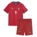 Portugalsko Pedro Neto #18 Dětské Domácí Dres MS 2026 Krátký Rukáv (+ trenýrky)