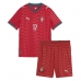 Portugalsko Rafael Leao #17 Dětské Domácí Dres MS 2026 Krátký Rukáv (+ trenýrky)