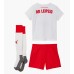 RB Leipzig Dětské Domácí Dres 2025-26 Krátký Rukáv (+ trenýrky)