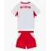 RB Leipzig Dětské Domácí Dres 2026-27 Krátký Rukáv (+ trenýrky)