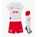 RB Leipzig Xavi Simons #10 Dětské Domácí Dres 2025-26 Krátký Rukáv (+ trenýrky)