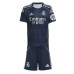 Real Madrid Kylian Mbappe #10 Dětské Venkovní Dres 2025-26 Krátký Rukáv (+ trenýrky)