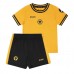 Wolves Rayan Ait-Nouri #3 Dětské Domácí Dres 2024-25 Krátký Rukáv (+ trenýrky)