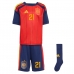 Španělsko Mikel Oyarzabal #21 Dětské Domácí Dres MS 2026 Krátký Rukáv (+ trenýrky)
