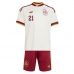 Španělsko Mikel Oyarzabal #21 Dětské Venkovní Dres MS 2026 Krátký Rukáv (+ trenýrky)