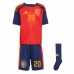 Španělsko Pedri Gonzalez #20 Dětské Domácí Dres MS 2026 Krátký Rukáv (+ trenýrky)