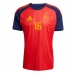 Španělsko Rodri Hernandez #16 Domácí Dres MS 2026 Krátký Rukáv