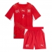 Švýcarsko Breel Embolo #7 Dětské Domácí Dres MS 2026 Krátký Rukáv (+ trenýrky)