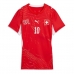 Švýcarsko Granit Xhaka #10 Dámské Domácí Dres MS 2026 Krátký Rukáv