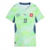 Švýcarsko Granit Xhaka #10 Dámské Venkovní Dres MS 2026 Krátký Rukáv