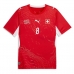 Švýcarsko Remo Freuler #8 Domácí Dres MS 2026 Krátký Rukáv