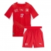 Švýcarsko Ruben Vargas #17 Dětské Domácí Dres MS 2026 Krátký Rukáv (+ trenýrky)